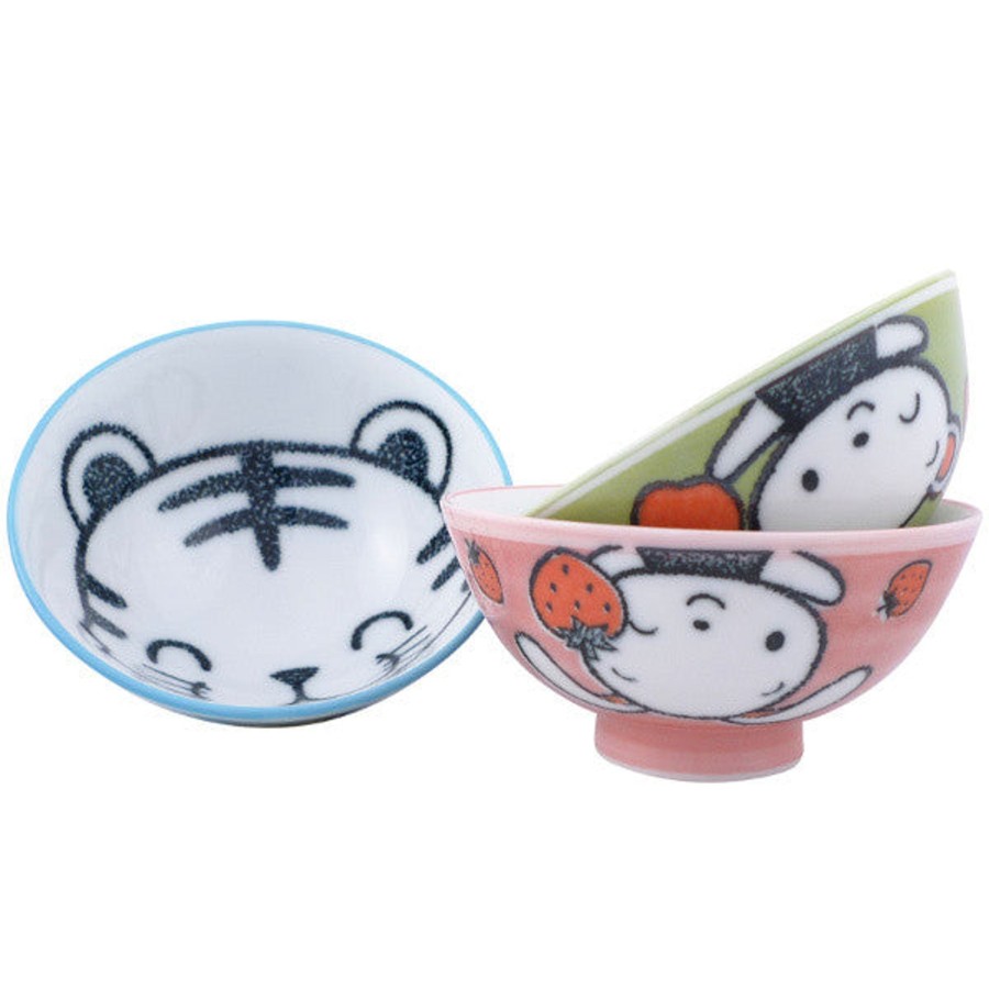 And More Miya Company Meal Time | Small Ceramic Smiley Bowl