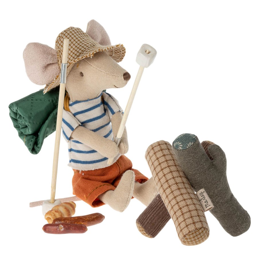 Doll Play Maileg Doll Houses & Accessories | Maileg Mouse Size Bonfire Set