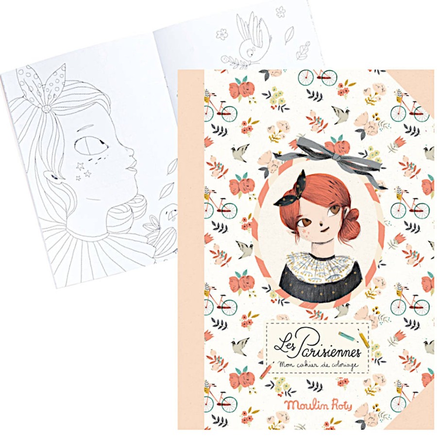 Creative Play Moulin Roty Arts & Crafts | Les Parisienne Coloring Book