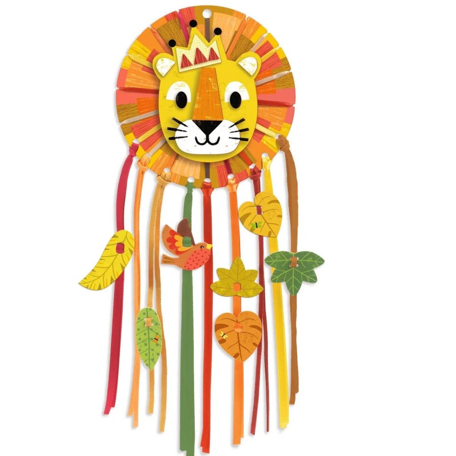 Creative Play Djeco Learning Toys | Djeco Little Lion Diy Dreamcatcher