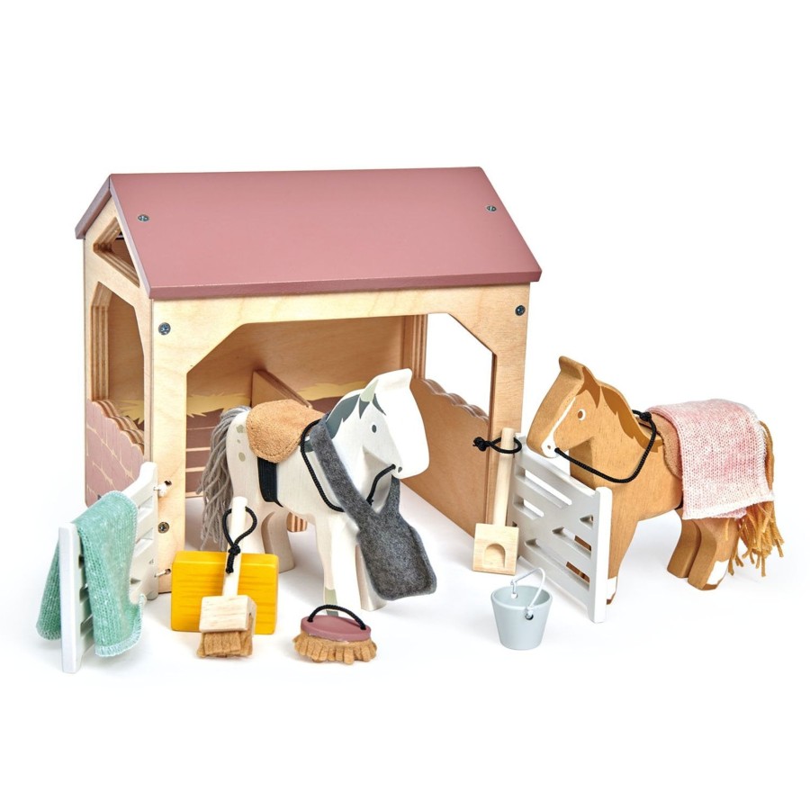 Doll Play Tender Leaf Toys Doll Houses & Accessories | Tender Leaf Toys Doll House Stables