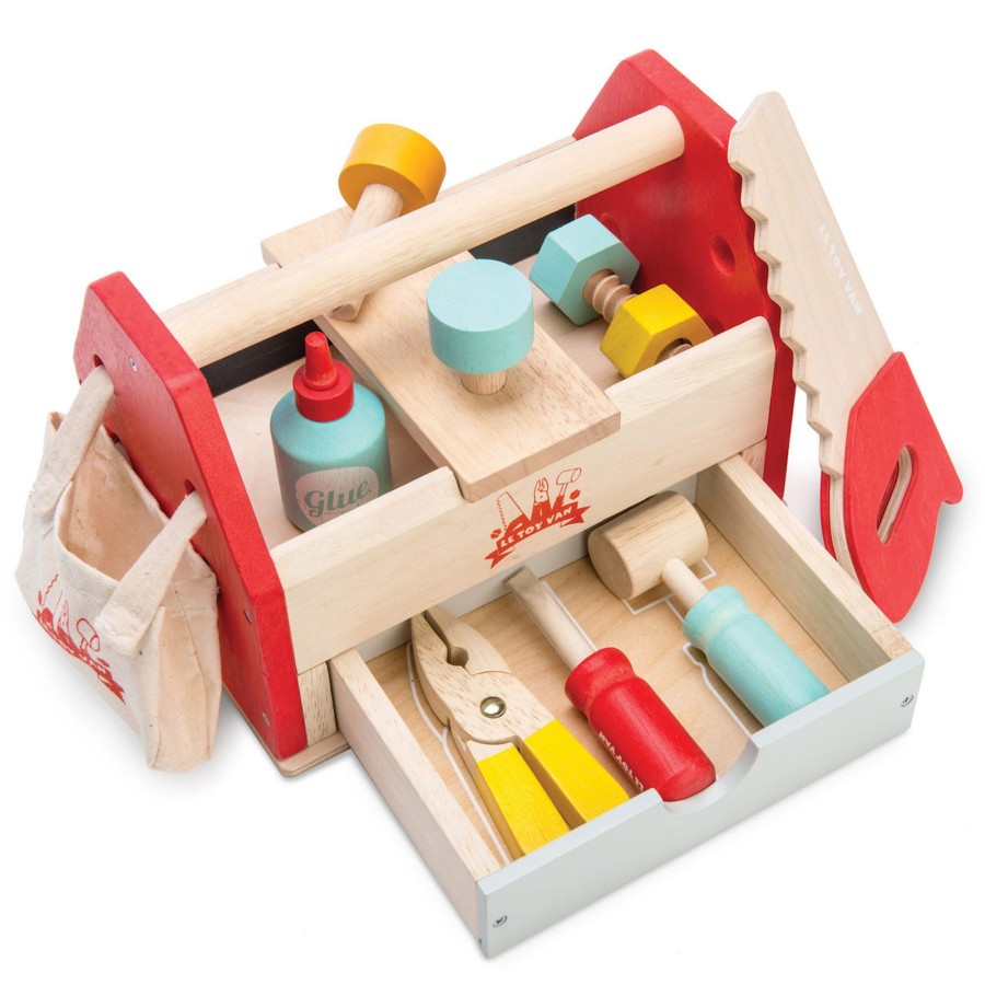 Pretend Play Le Toy Van Pretend Food, Kitchen & Store | Le Toy Van Wooden Tool Box