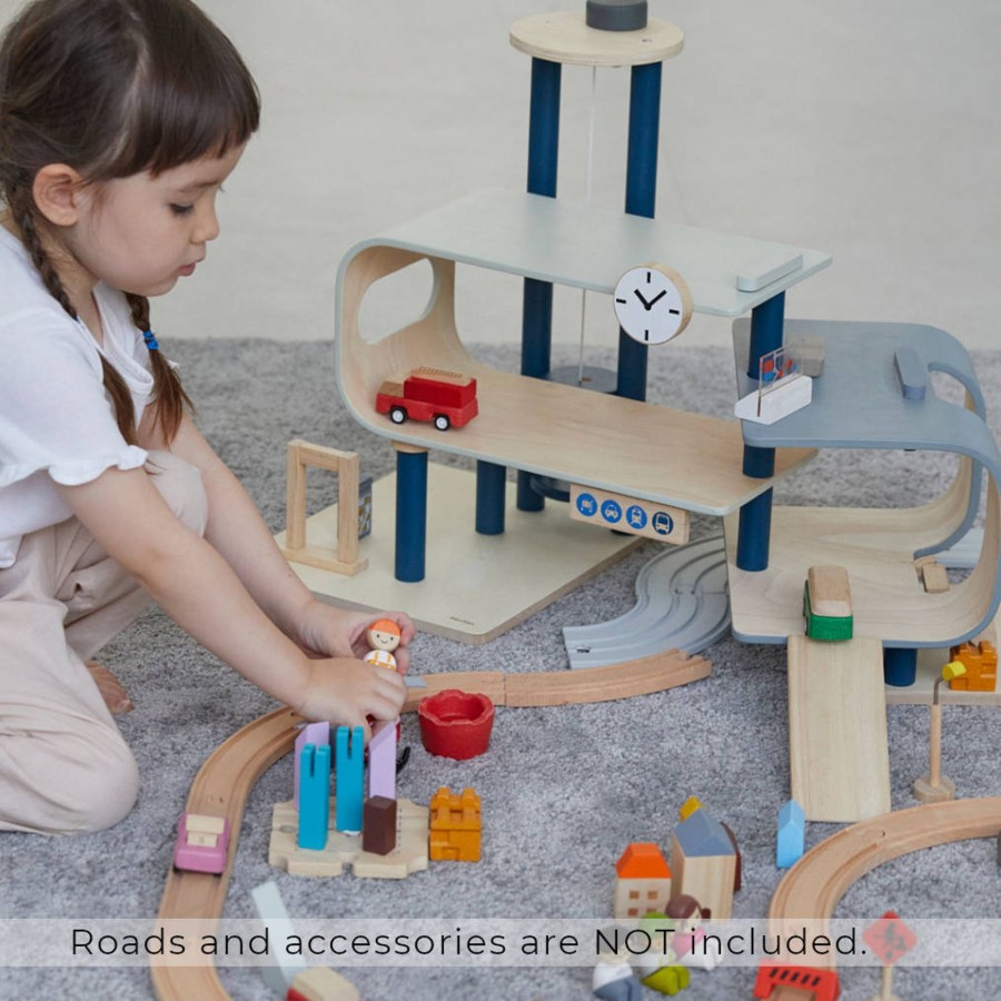 Pretend Play Plan Toys Cars & Trains | Plan Toys Central Station