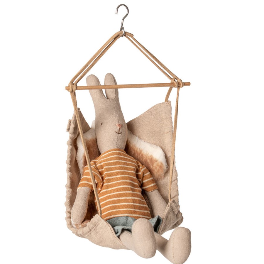 Doll Play Maileg Doll Houses & Accessories | Maileg Doll House Hanging Chair