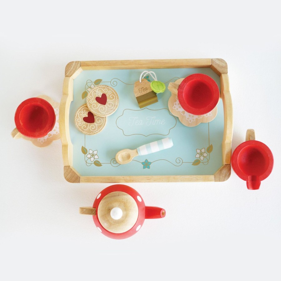 Pretend Play Le Toy Van Pretend Food, Kitchen & Store | Le Toy Van Honeybake Tea Set