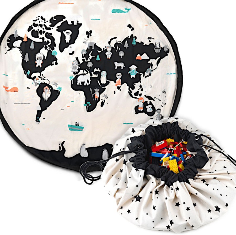 Pretend Play Play&Go Cars & Trains | Play&Go Worldmap Toy Storage Bag