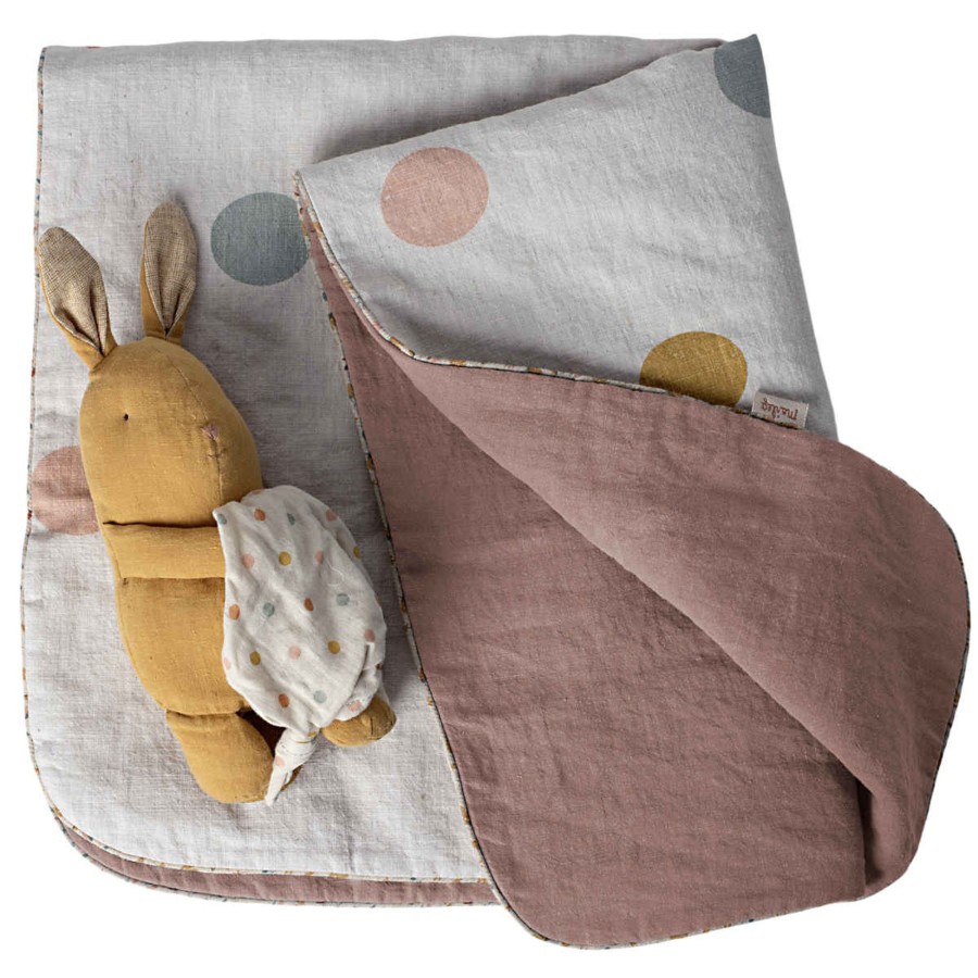 Baby Maileg | Maileg Lullaby Baby Blanket, Rose