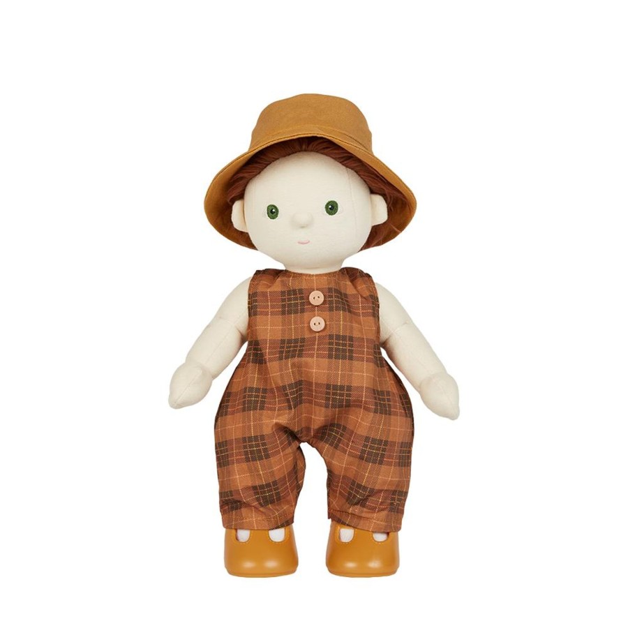 Doll Play Olli Ella Baby Dolls & Accessories | Olli Ella Dinkum Doll Travel Tog, Apricot