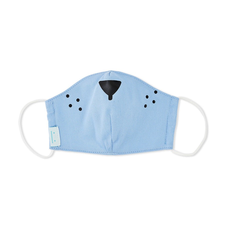 And More Noodoll Toddler Clothes & Accessories | Noodoll Fabric Face Mask For Kid, Ricecube Blue