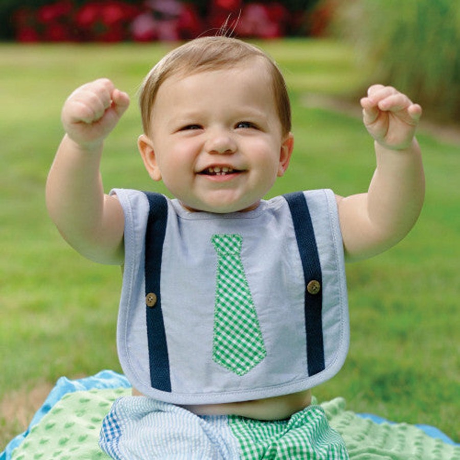 Baby Mud Pie | Sunday Best Tie Bib