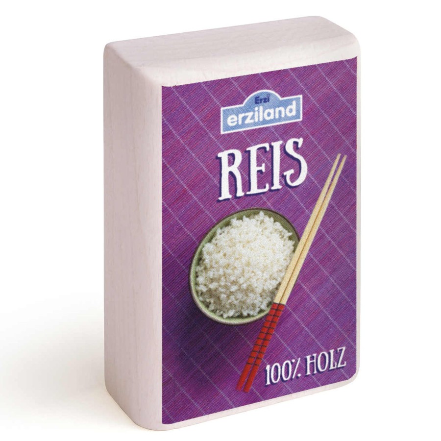 Pretend Play Erzi Pretend Food, Kitchen & Store | Erzi Wooden Play Food Rice, Made In Germany