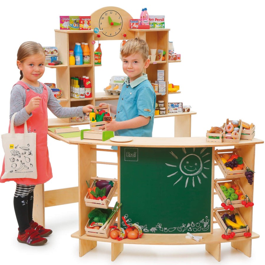 Pretend Play Erzi Pretend Food, Kitchen & Store | Erzi Wooden Play Food Rice, Made In Germany