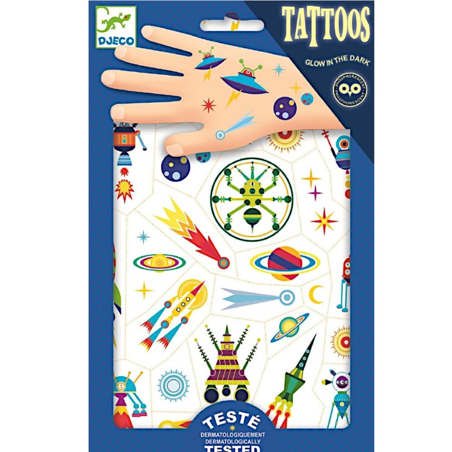 And More Djeco Party | Djeco Temporary Tattoos, Space