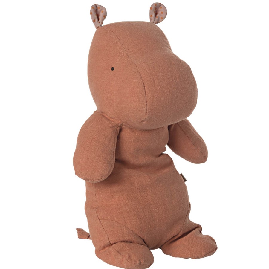 Doll Play Maileg Maileg Dolls | Maileg Medium Hippo, Old Rose