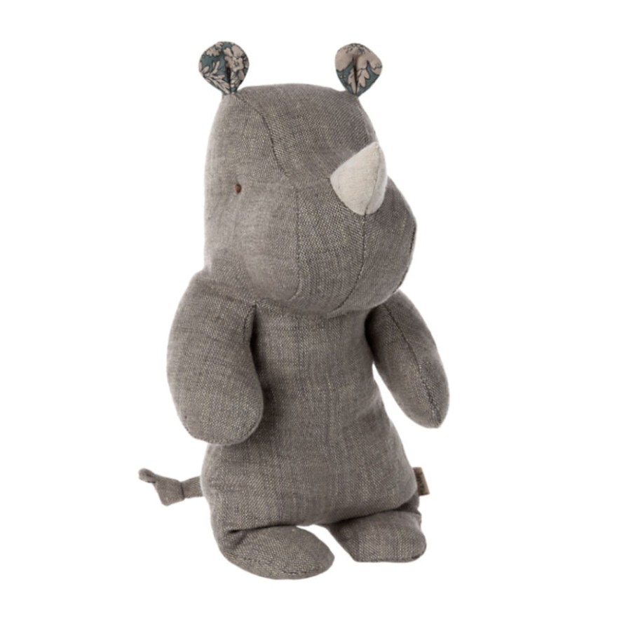 Doll Play Maileg Maileg Dolls | Maileg Small Rhino, Grey