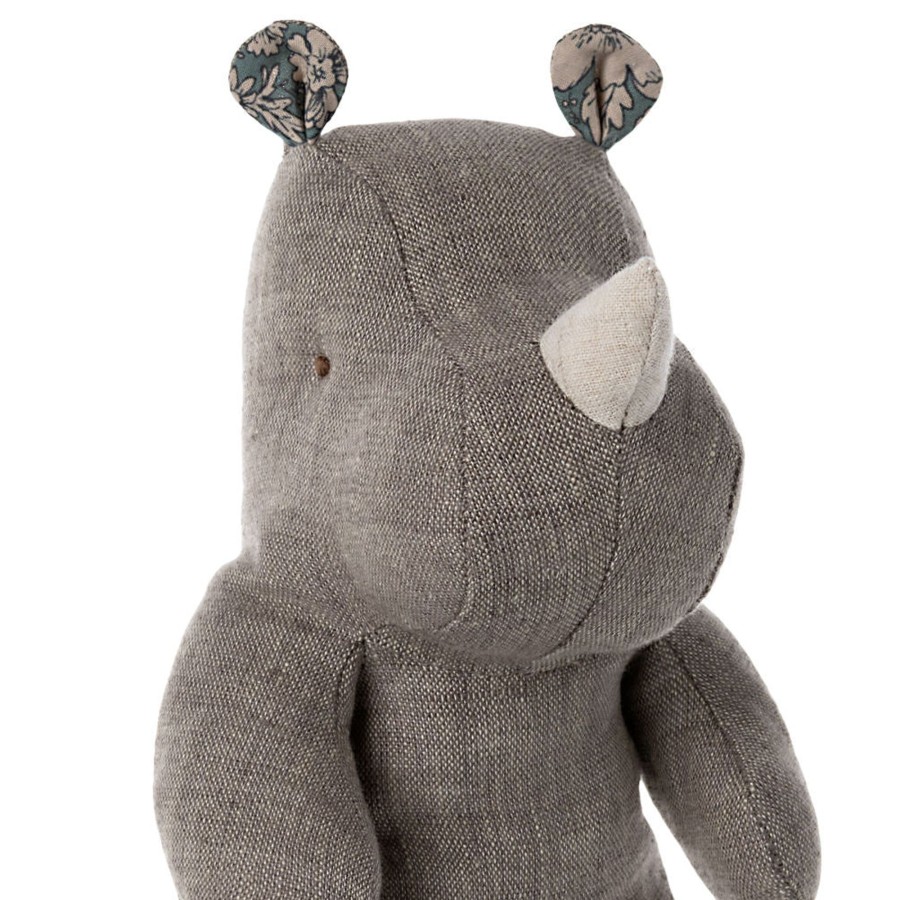 Doll Play Maileg Maileg Dolls | Maileg Small Rhino, Grey