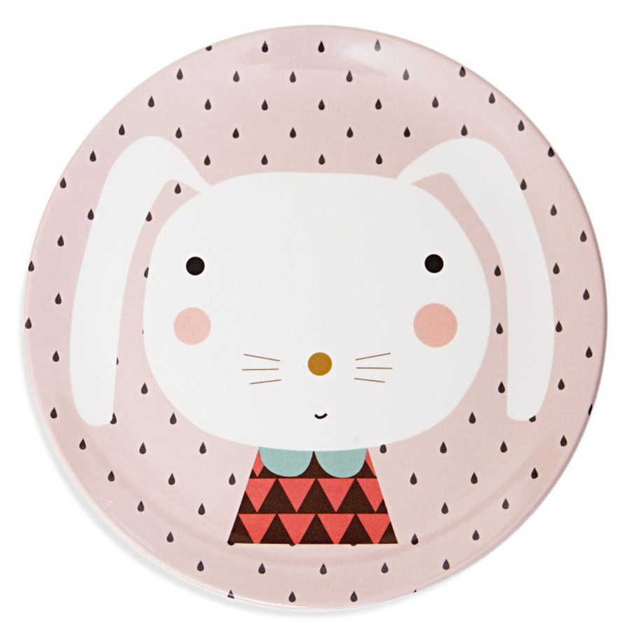 And More PSikhouvanjou Meal Time | Petit Monkey Rabbit Drops Melamine Tableware