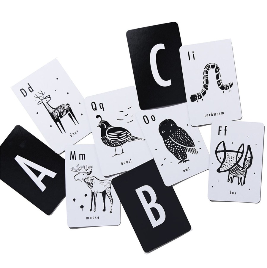 Creative Play Wee Gallery Learning Toys | Wee Gallery Animal Alphabet Cards