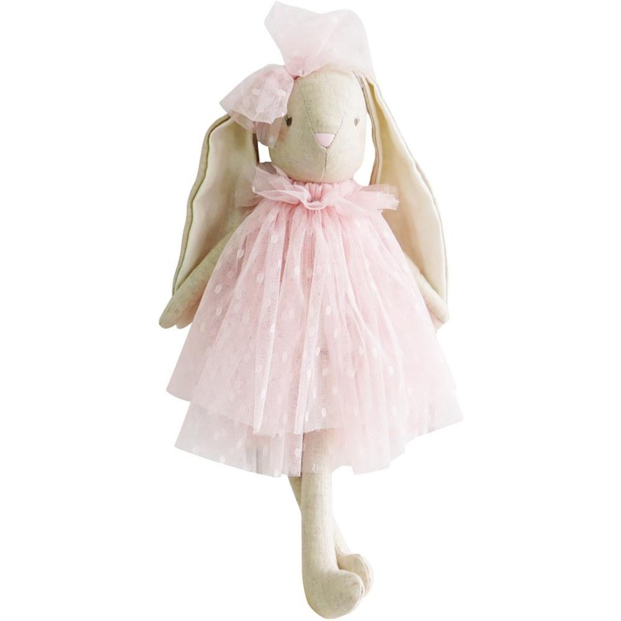 Doll Play Alimrose Plush Animals & Dolls | Alimrose Baby Bea Bunny, Pink, 15 Inches