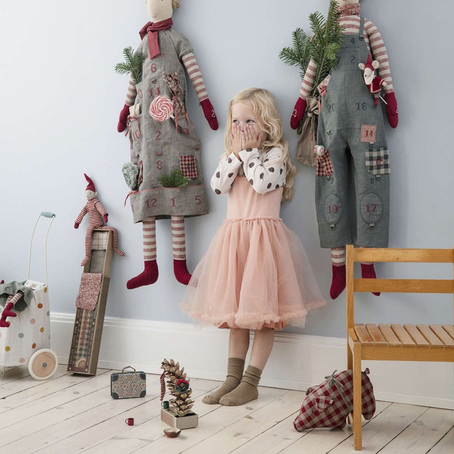 And More Maileg Toddler Clothes & Accessories | Maileg Ballerina Dress For 2-4 Years, Melon