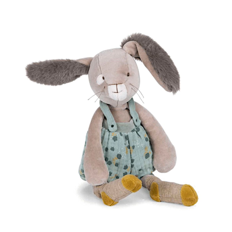 Doll Play Moulin Roty Baby Toys | Moulin Roty Trois Petits Lapins Bunny Dolls, Sage, 16"