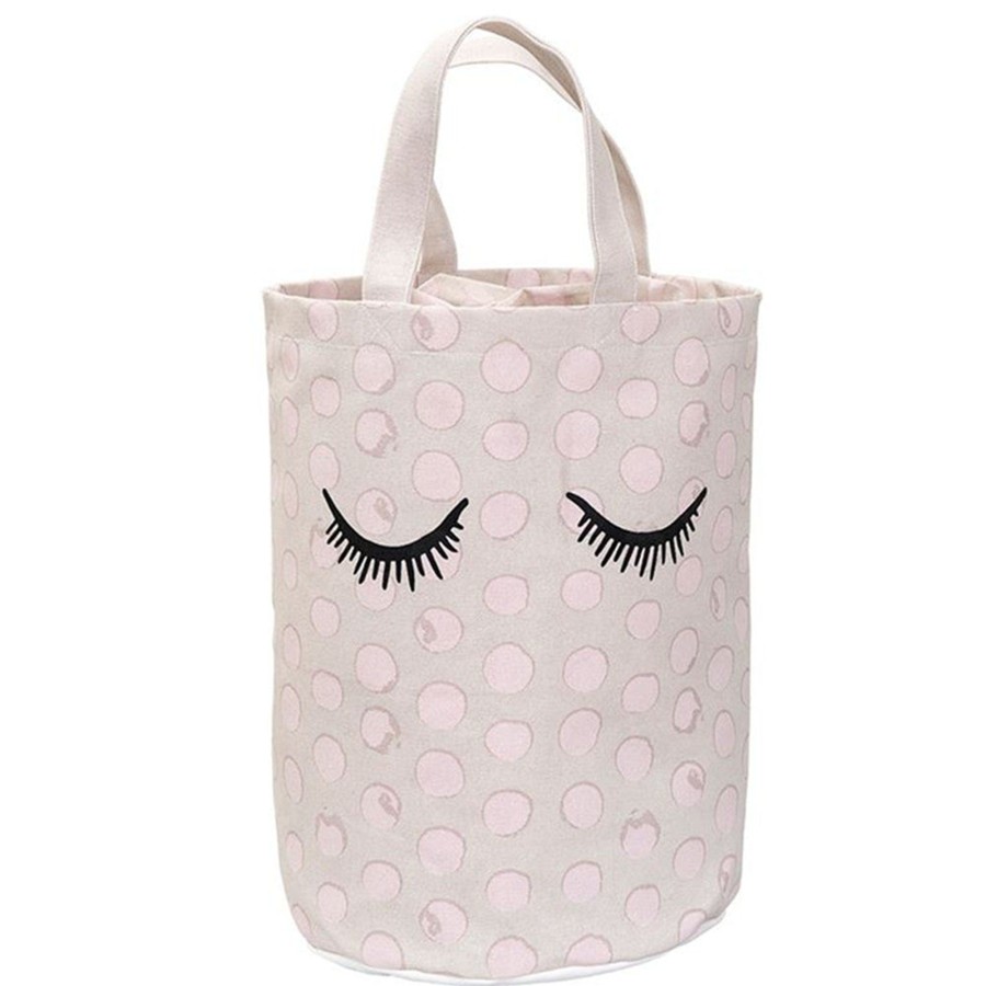 Room Decor Bloomingville Storages | Bloomingville Rose Dot Storage Bag