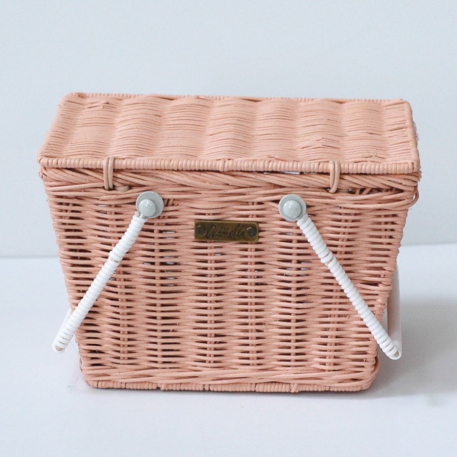 Room Decor Olli Ella Storages | Olli Ella Mini Piki Basket, Rose