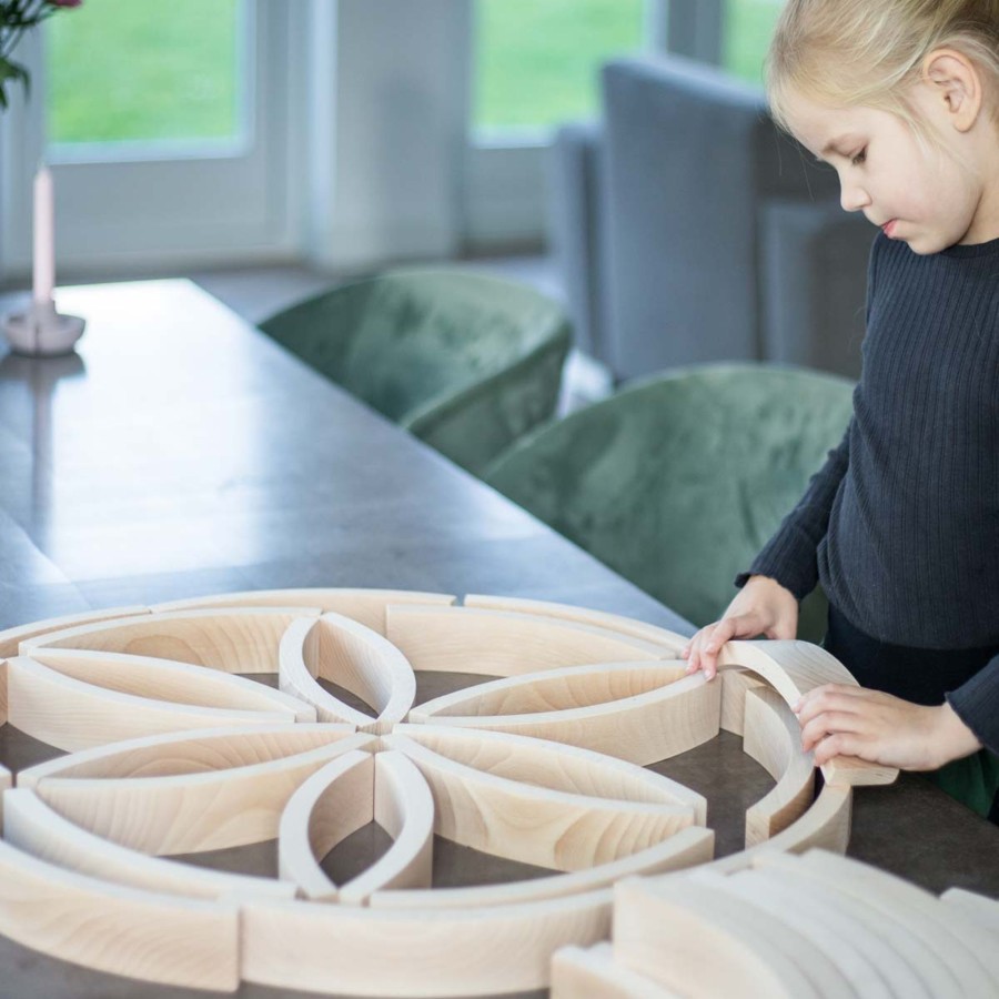 Creative Play Abel Open-Ended Play | Abel Wooden Arch Blocks Made In Netherlands