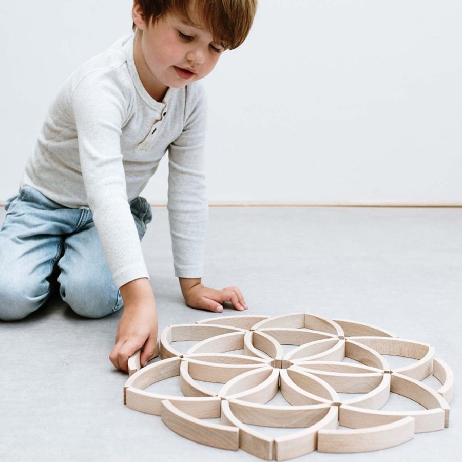 Creative Play Abel Open-Ended Play | Abel Mini Wooden Arch Blocks Made In Netherlands