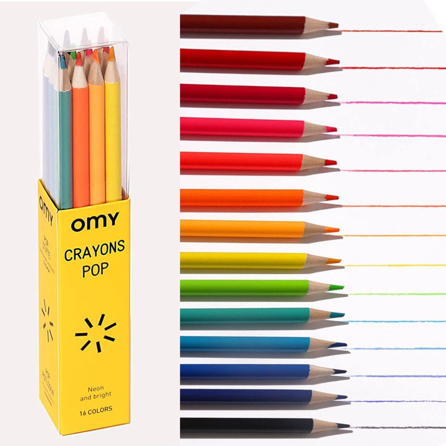 Creative Play OMY Arts & Crafts | Omy Pop Color Pencils