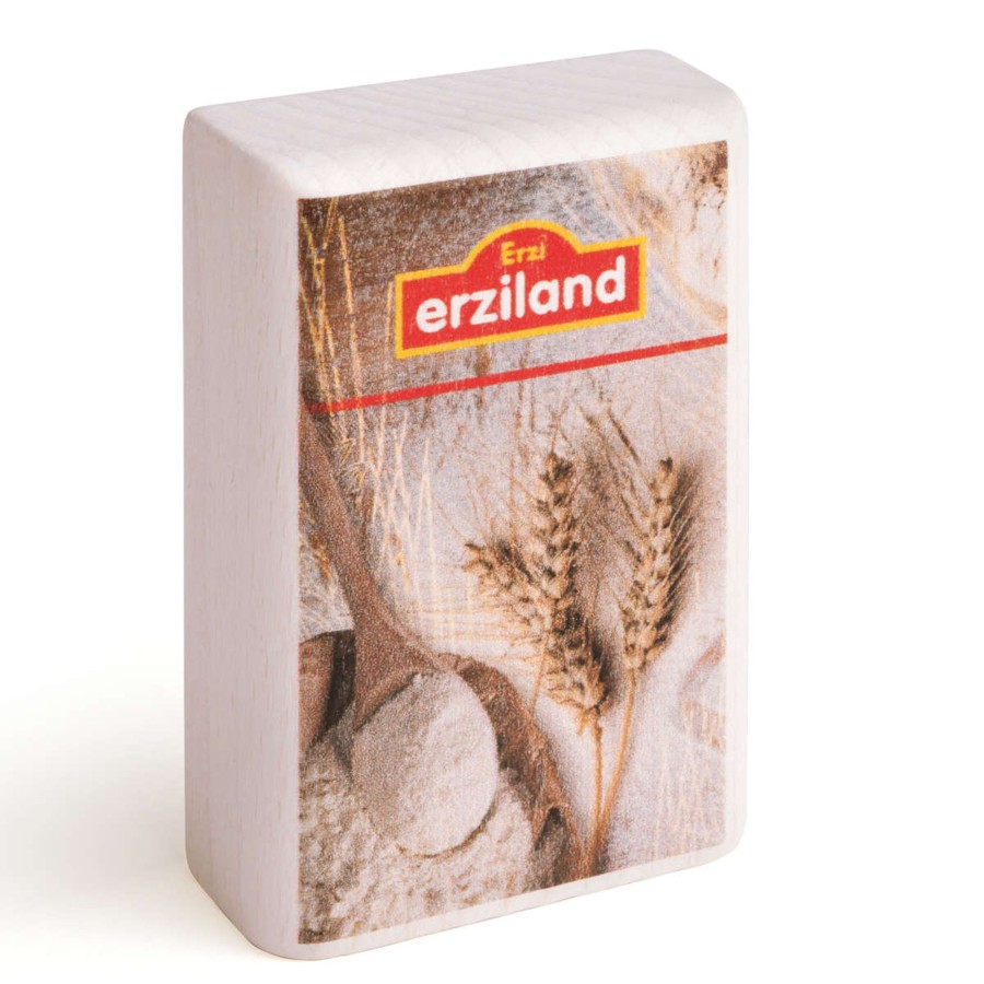 Pretend Play Erzi Pretend Food, Kitchen & Store | Erzi Wooden Play Food Flour, Made In Germany