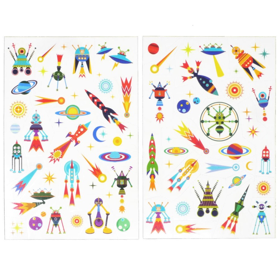 Creative Play Djeco Arts & Crafts | Djeco Temporary Tattoos, Space