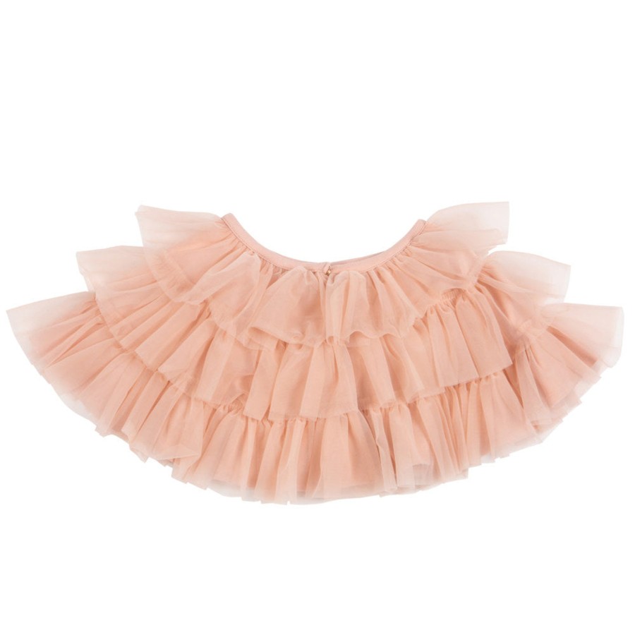 Pretend Play Bob & Blossom Dress Up | Bob & Blossom Chiffon Layer Cape, Ballet Pink