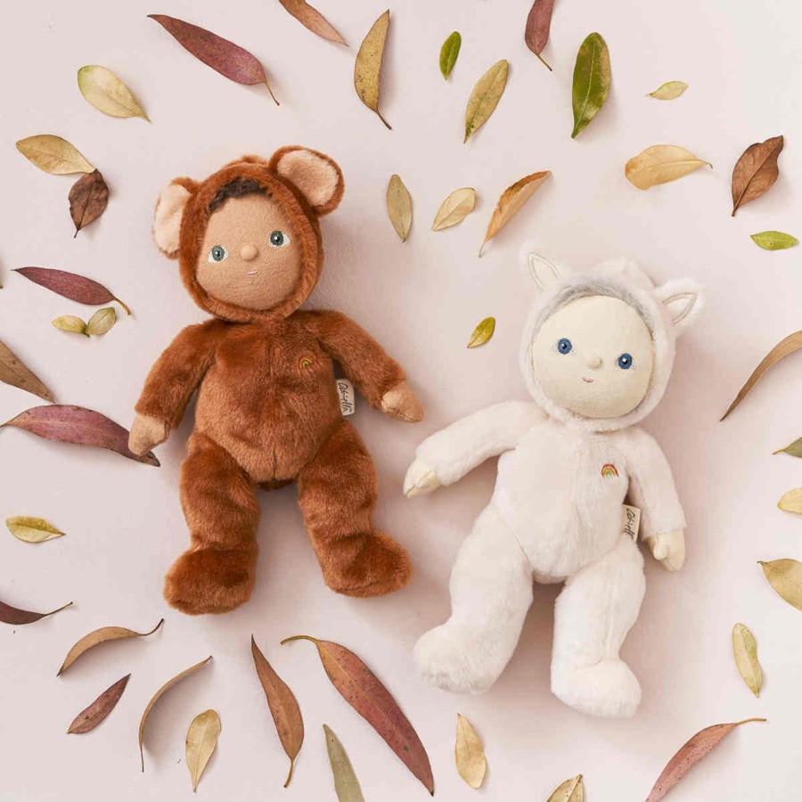 Pretend Play Olli Ella Baby Dolls & Accessories | Olli Ella Dinky Dinkum, Bobby Bear