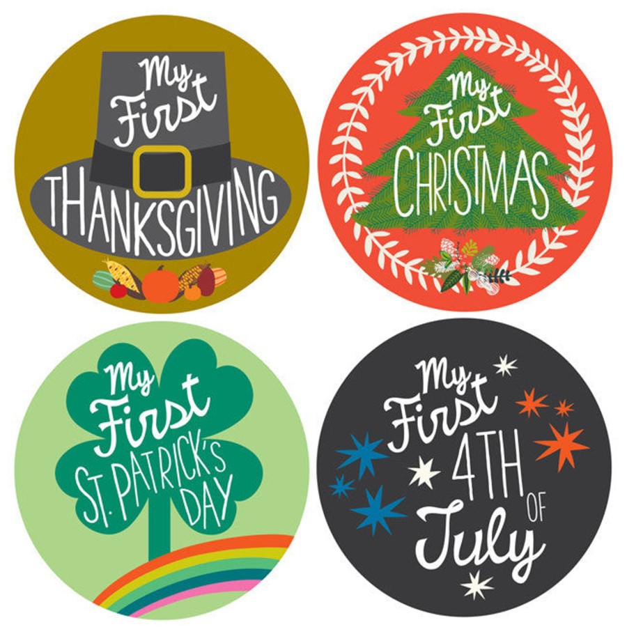 And More Lucy Darling Keepsakes | My First Holiday Stickers