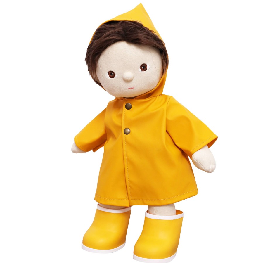 Doll Play Olli Ella Baby Dolls & Accessories | Olli Ella Dinkum Doll Rainy Play Set, Yellow