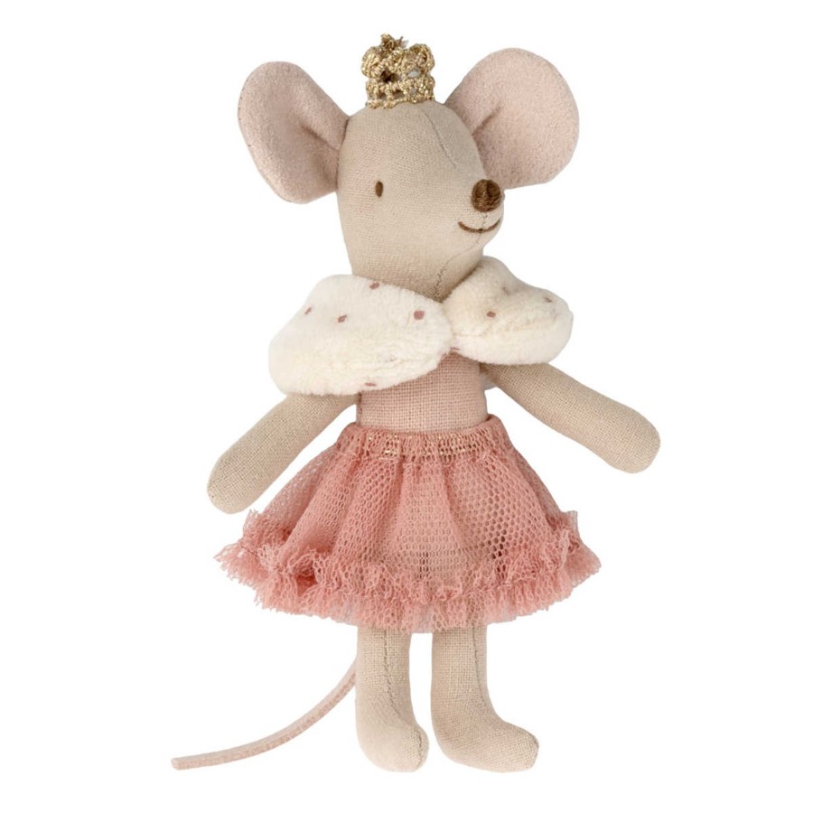 Doll Play Maileg Maileg Dolls | Maileg Little Sister Princess Mouse In Box, New