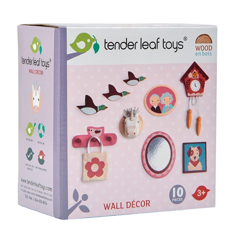 Doll Play Tender Leaf Toys Doll Houses & Accessories | Tender Leaf Toys Doll House Wall Decor