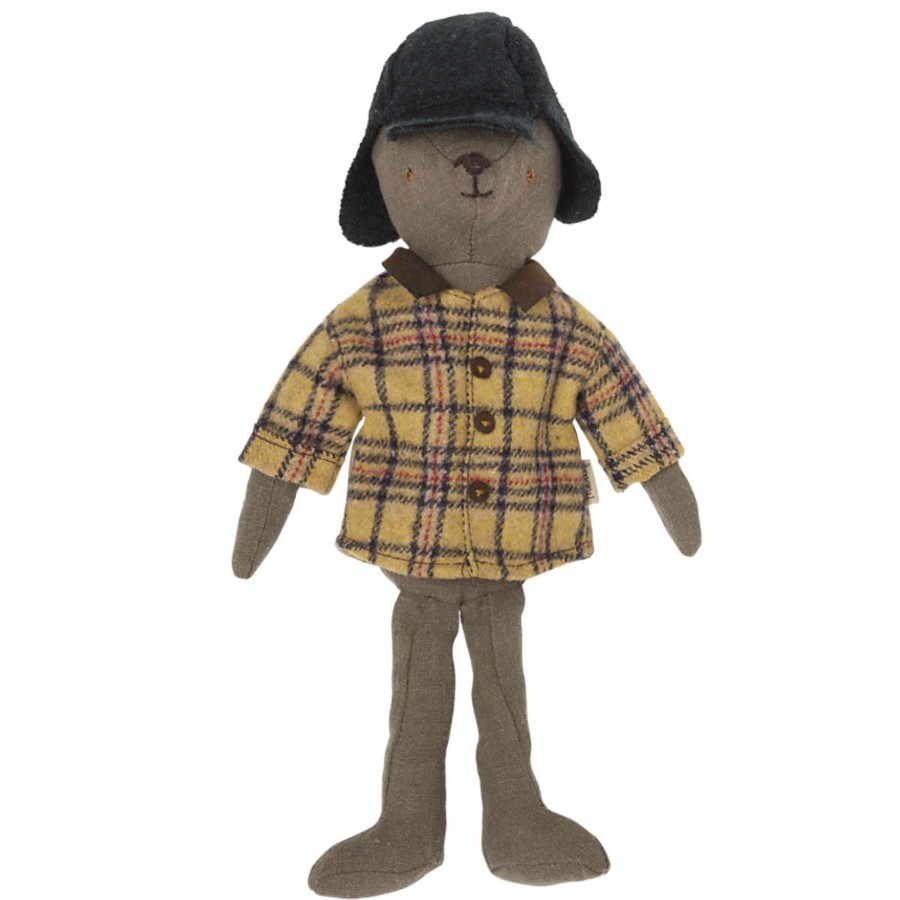 Doll Play Maileg Maileg Dolls | Maileg Woodsman Jacket And Hat For Teddy Dad