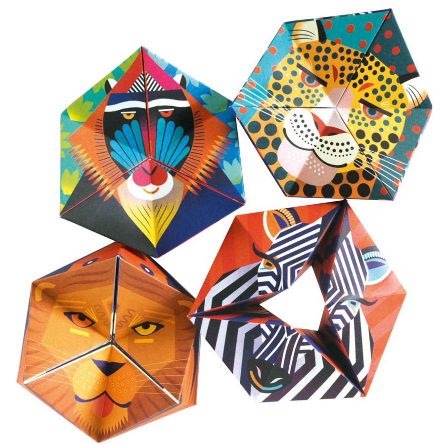 And More Djeco Party | Djeco Origami Kaleidocycle Flexanimals