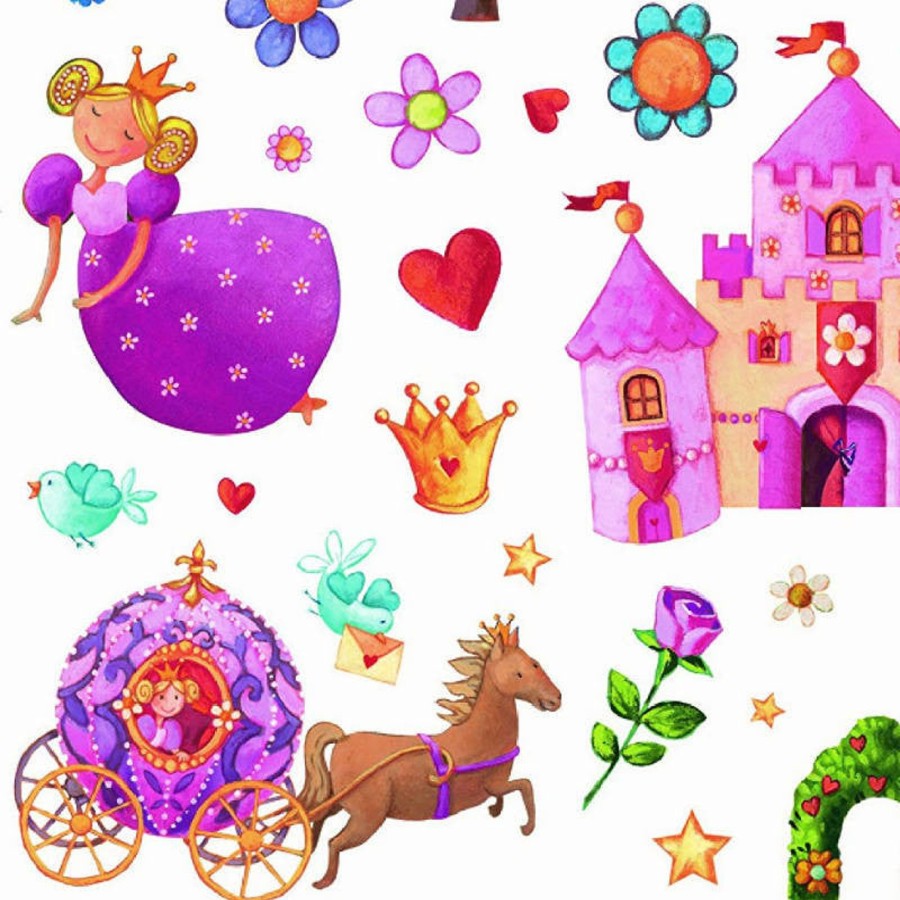 Creative Play Djeco Arts & Crafts | Djeco 160 Stickers, Princess Marguerit