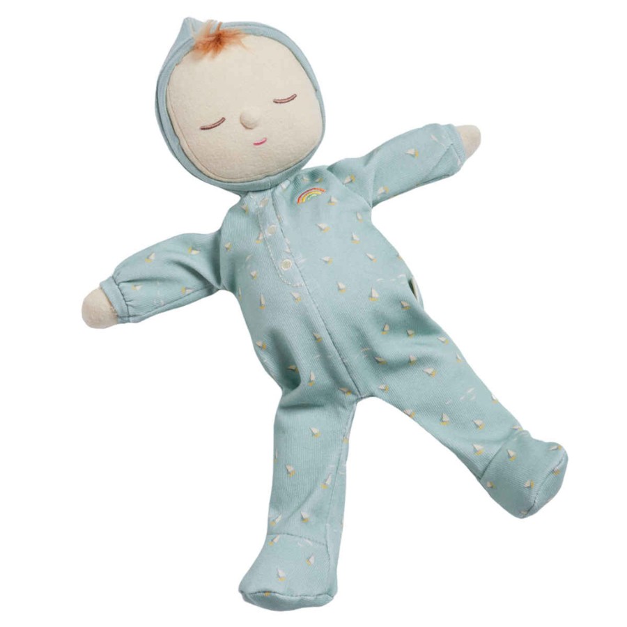 Pretend Play Olli Ella Baby Dolls & Accessories | Olli Ella Dozy Dinkum Baby Doll, Moppet Ocean