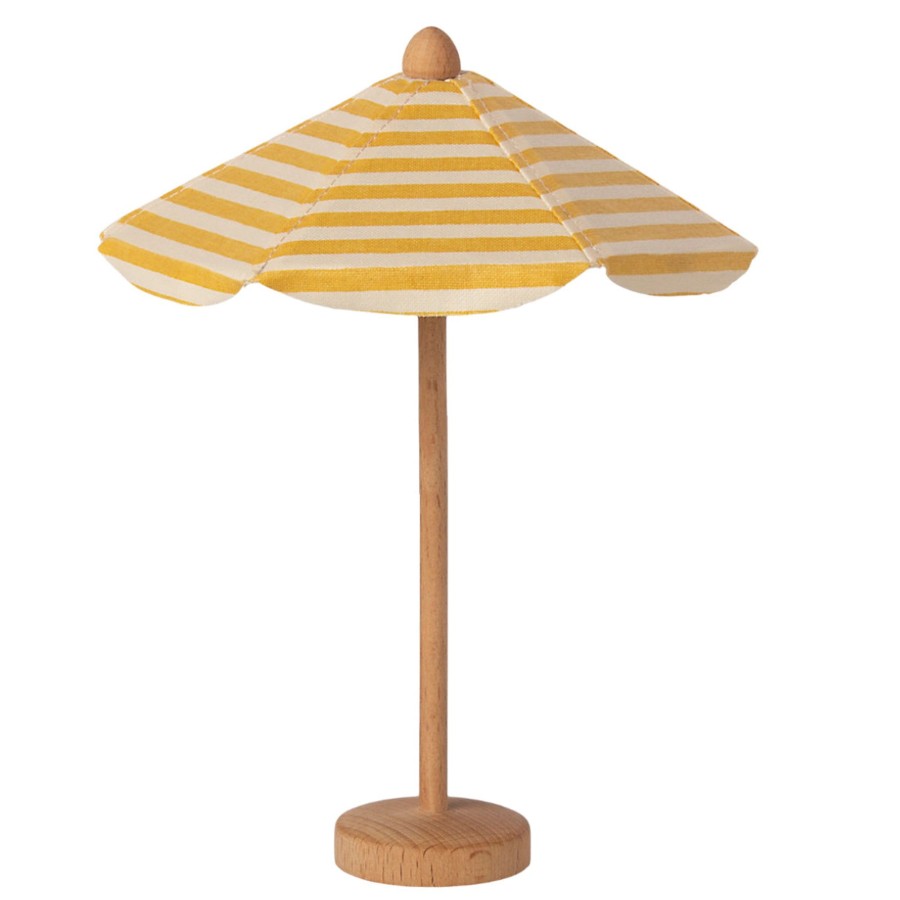 Doll Play Maileg Doll Houses & Accessories | Maileg Mouse Size Beach Umbrella