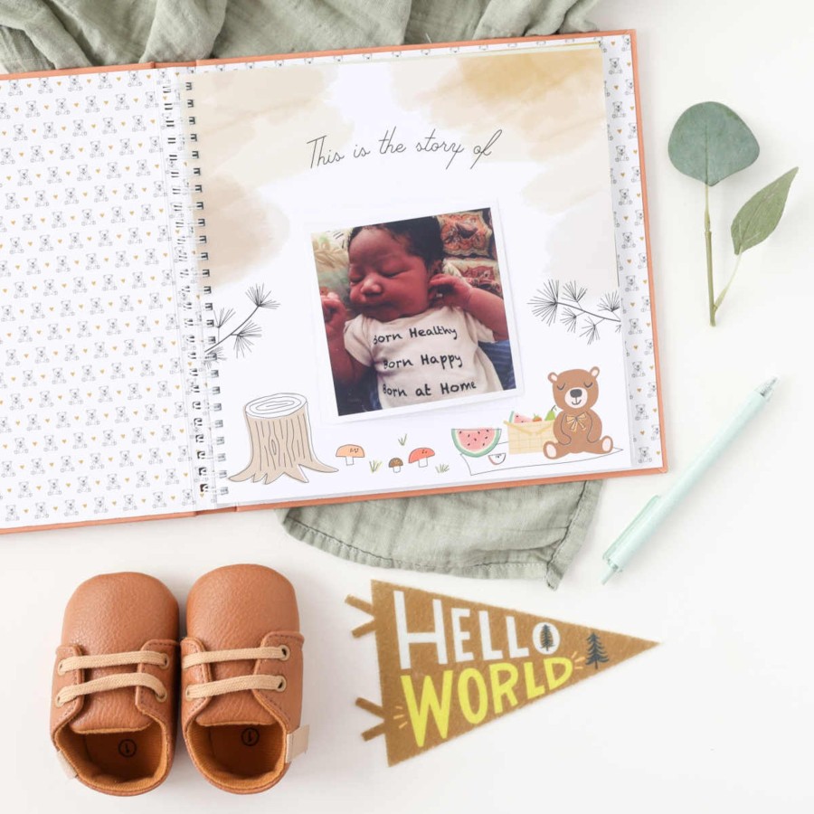 Baby Lucy Darling | Teddy Bears Picnic Luxe Baby Keepsake Book