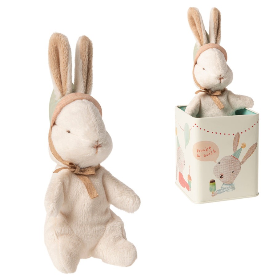 Baby Maileg | Maileg Happy Day Bunny In Box, Small