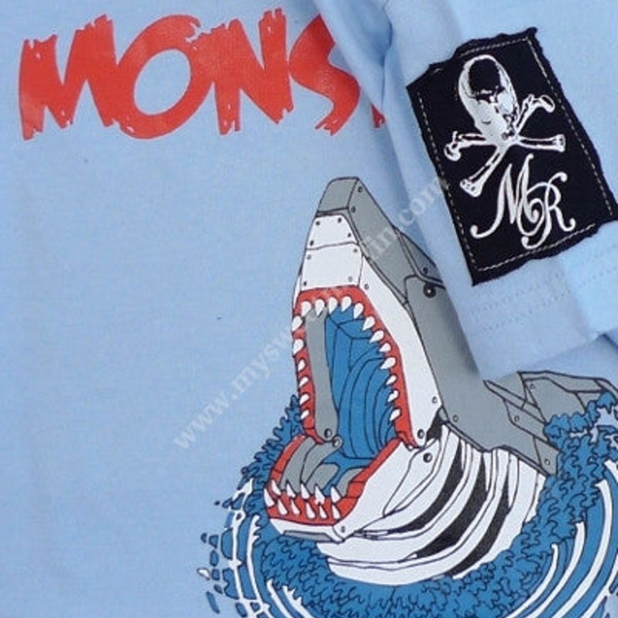 And More Monster Republic Toddler Clothes & Accessories | Monster Republic Robot Shark Tee