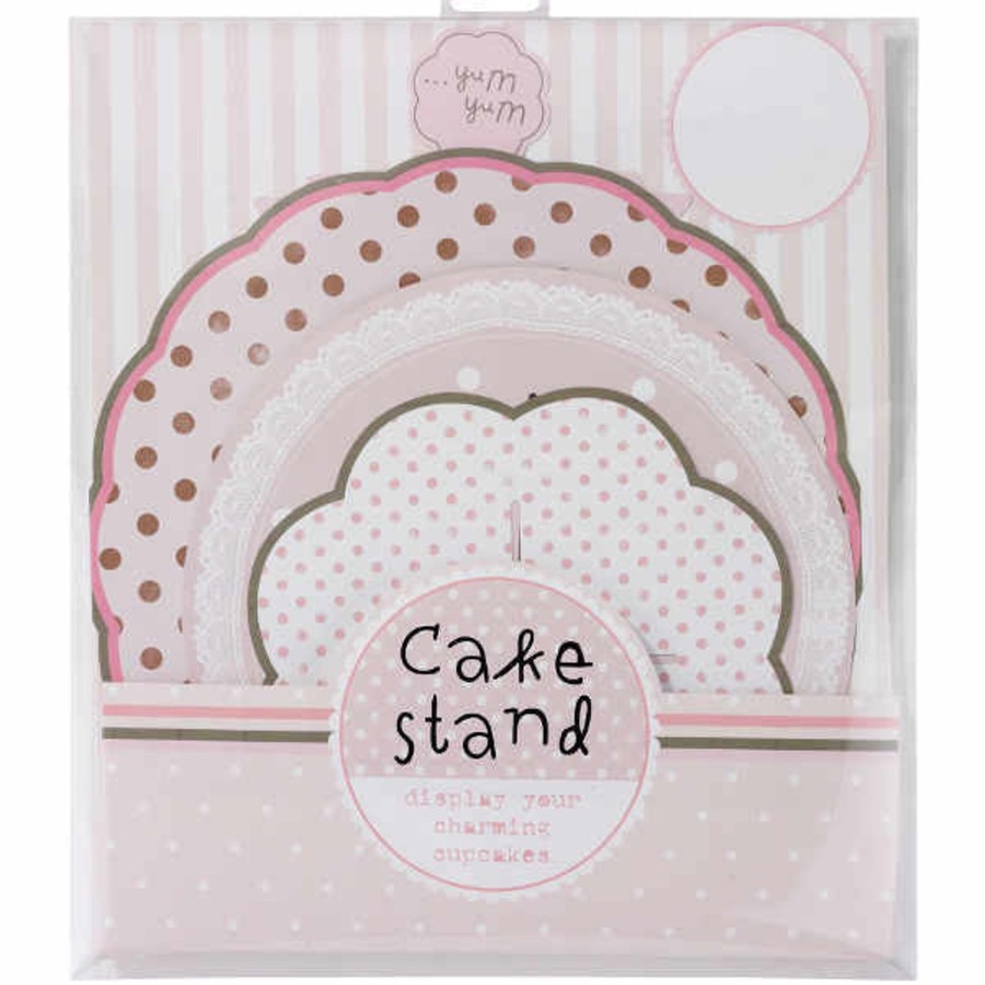 And More Talking Tables Party | Pink Cupcake Stand