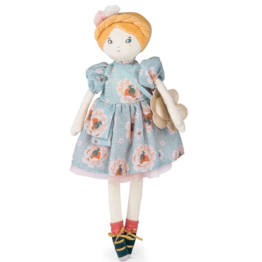 Doll Play Moulin Roty Plush Animals & Dolls | Moulin Roty Mademoiselle Eglantine, Limited Edition