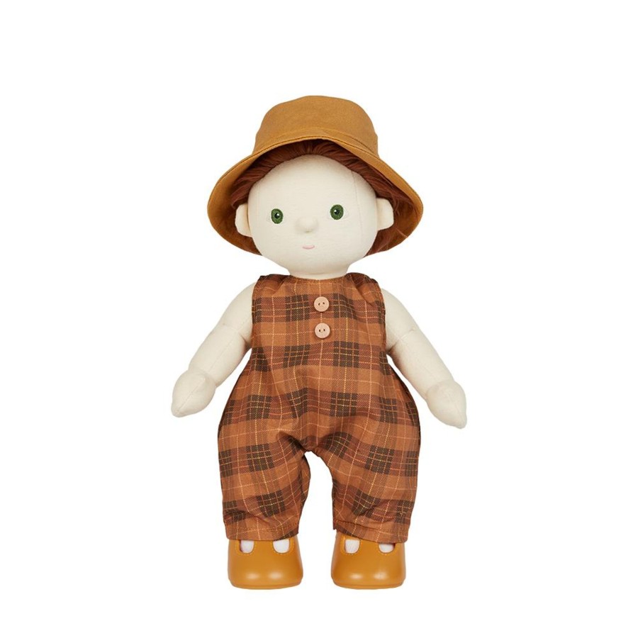 Pretend Play Olli Ella Baby Dolls & Accessories | Olli Ella Dinkum Doll Travel Tog, Apricot