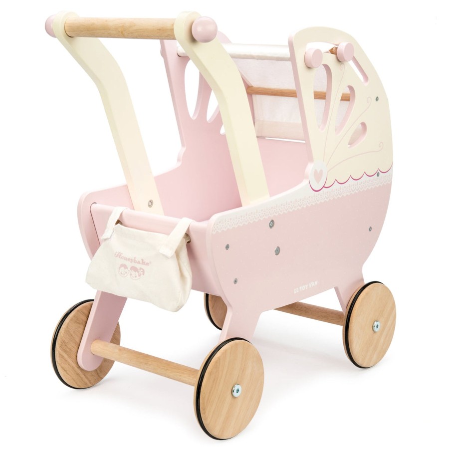 Pretend Play Le Toy Van Baby Dolls & Accessories | Le Toy Van Sweet Dreams Doll Pram